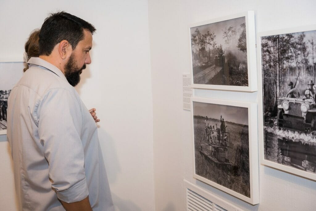 Man at History Miami