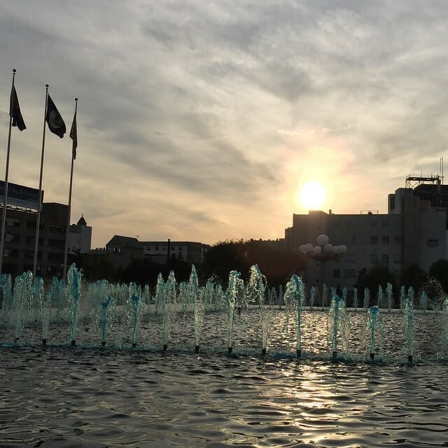 Fountains in Norfolk 