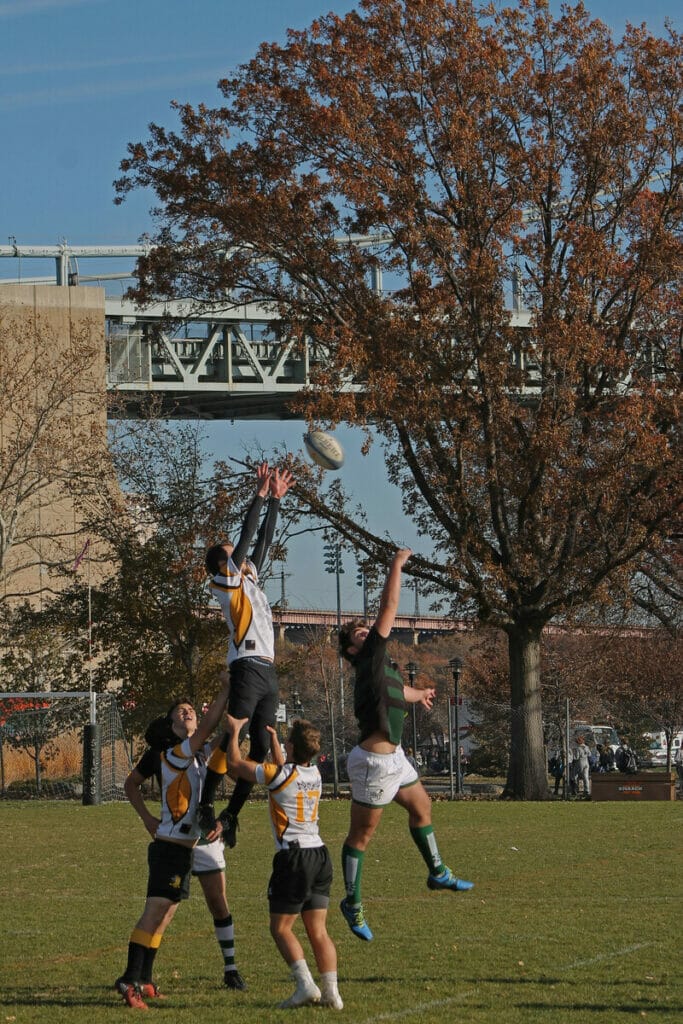 people playing at Randall's Island Park