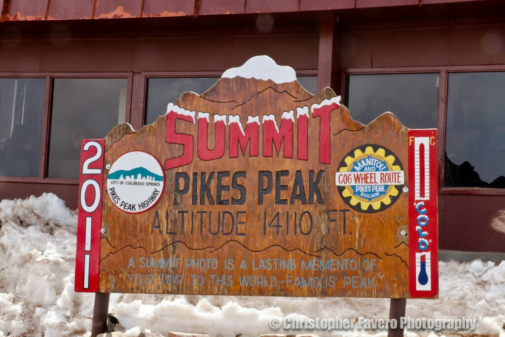 Summit Pikes Peak