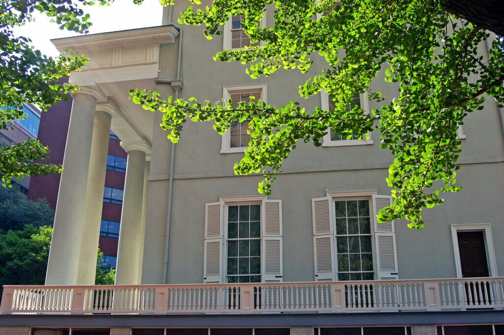 White House of the Confederacy in Richmond Virginia