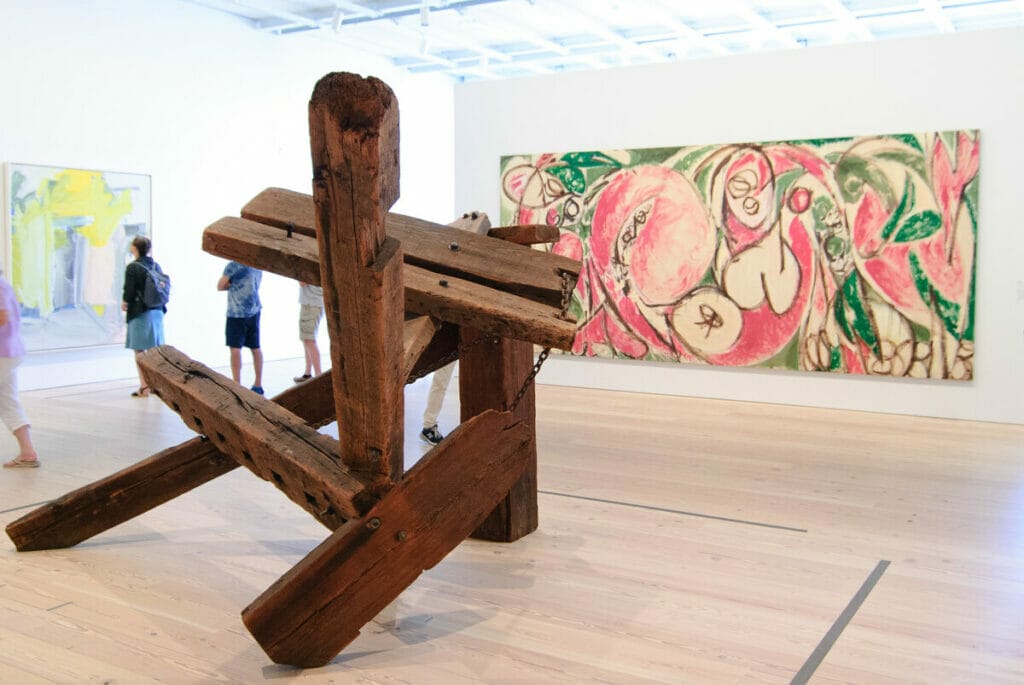 Exhibit at the Whitney Museum of Art
