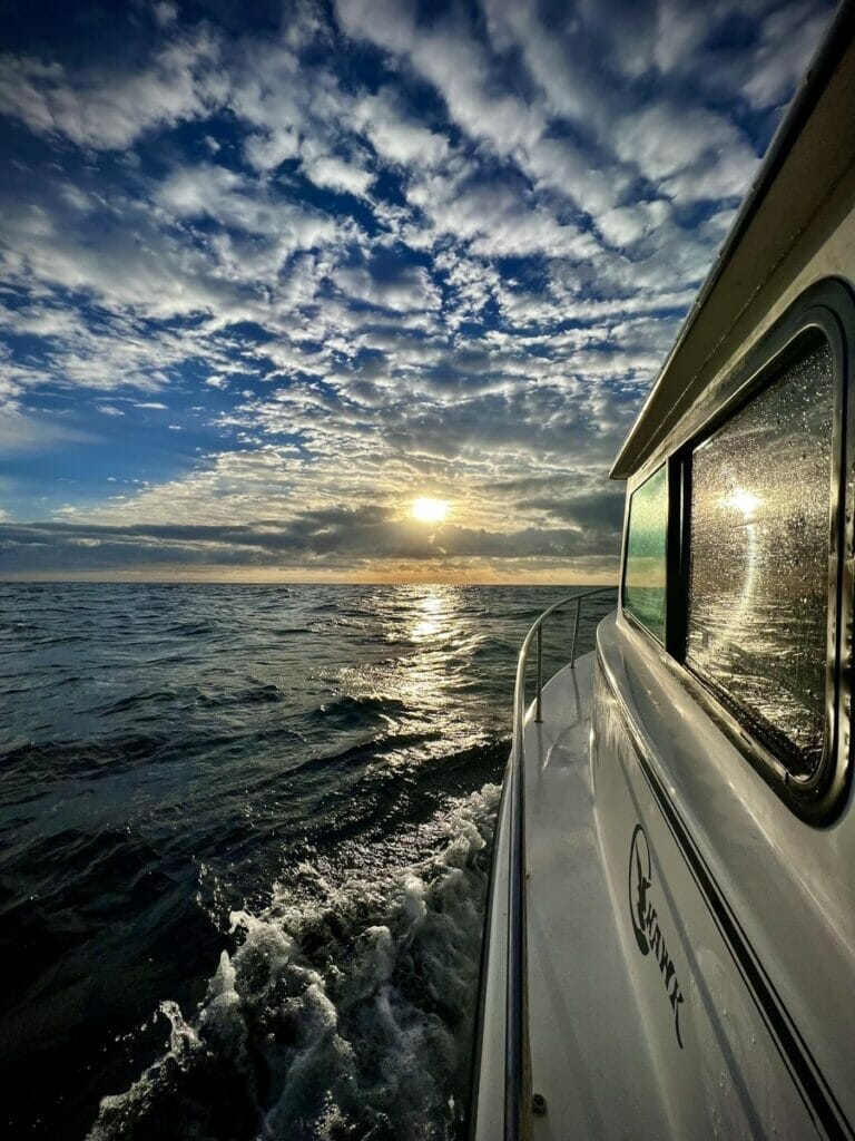 Charter boat on Cape Charles 