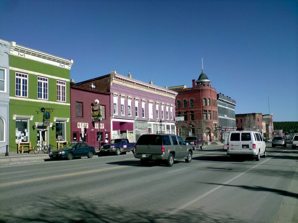 downtown Leadville 
