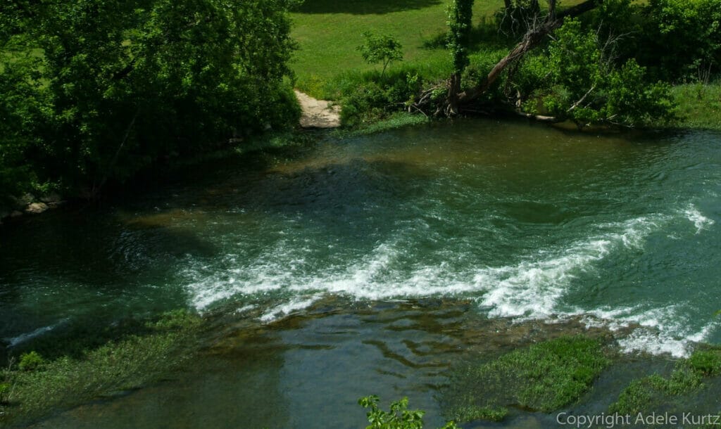 Mammoth Spring, small town in Arkansas 