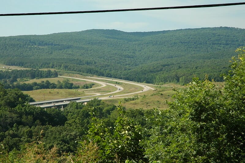 Ozark, quaint small town in Arkansas 