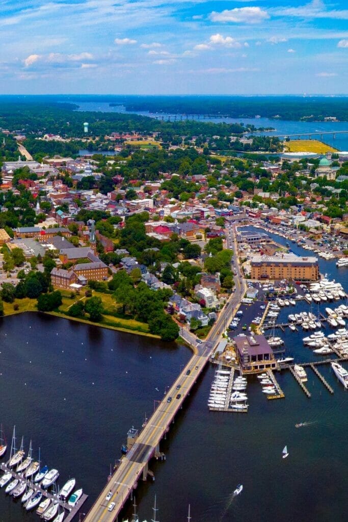 Annapolis Maryland skyline 