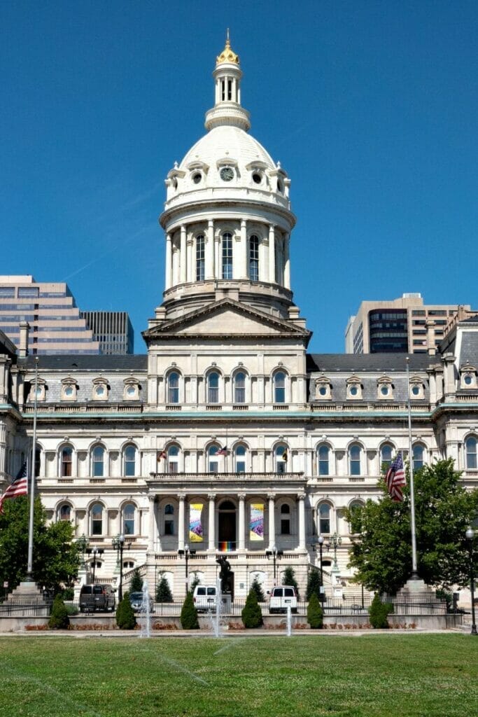 Baltimore city hall 