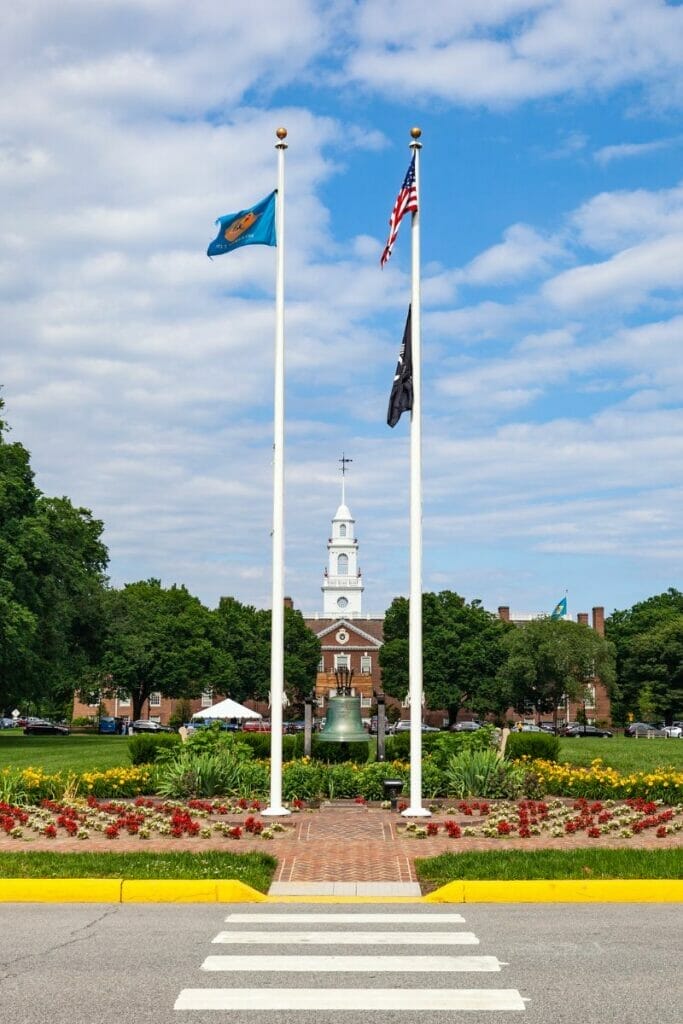 Delaware flags 