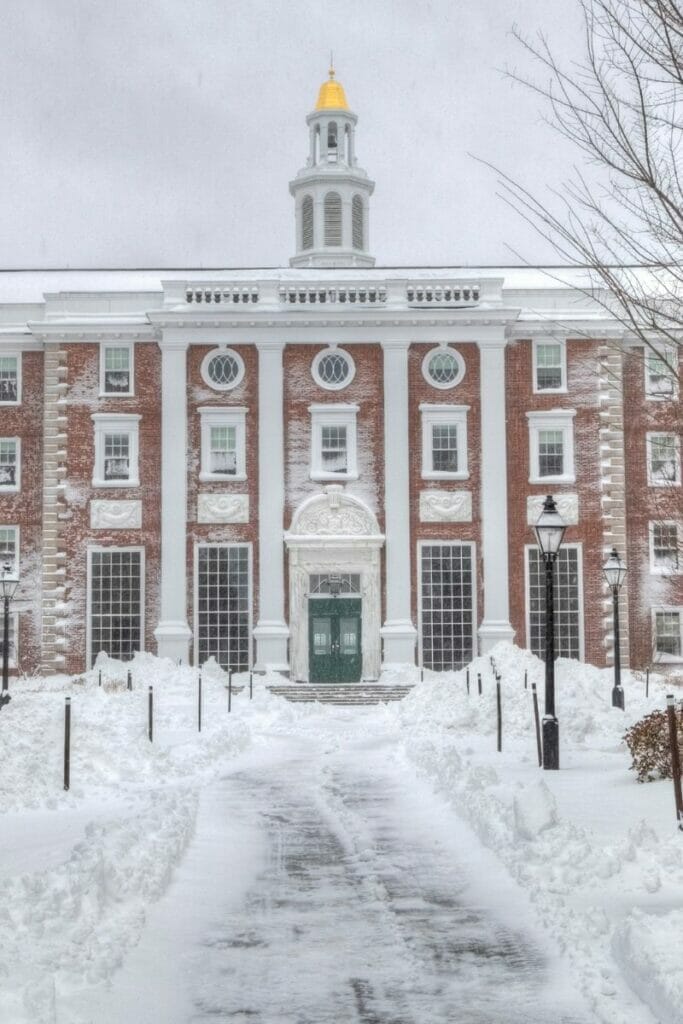 Harvard winter 