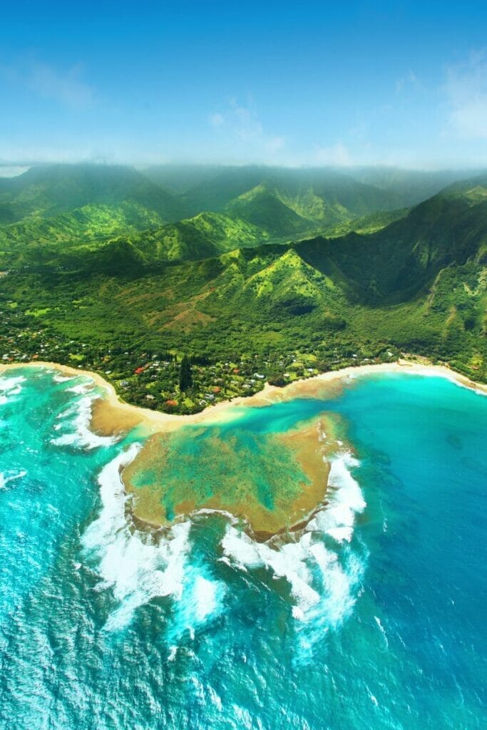 Hawaiian island 