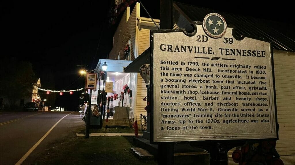 Granville sign 