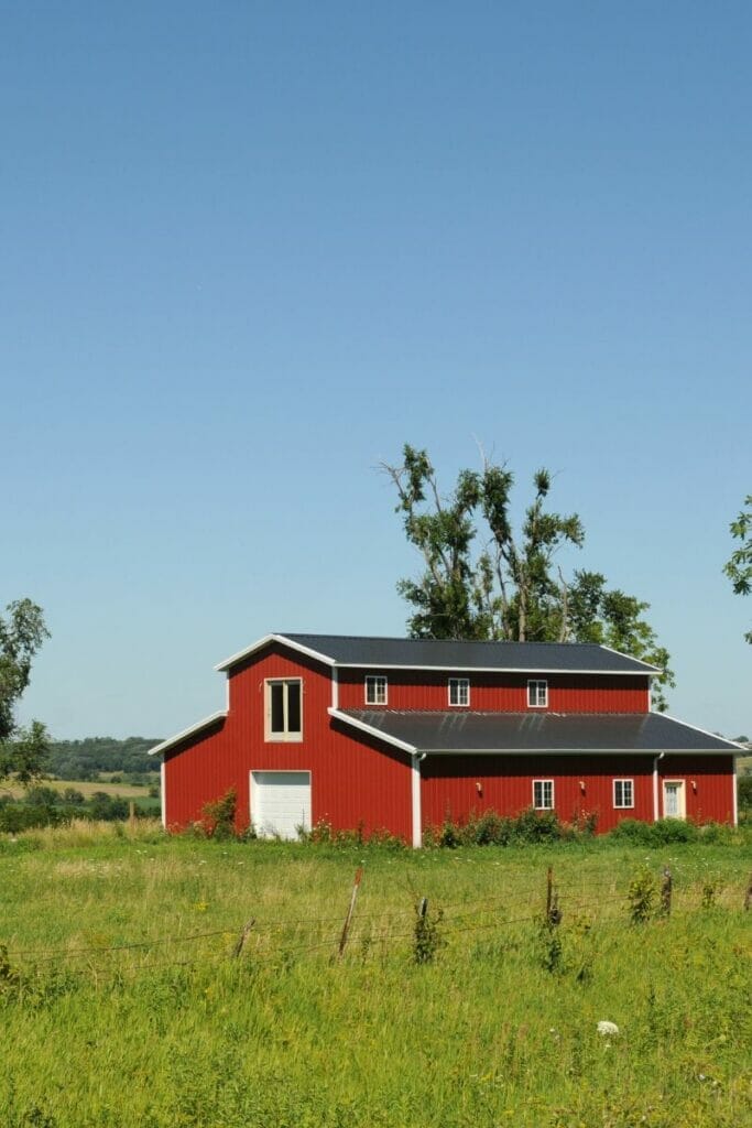 Iowa farmhouse 