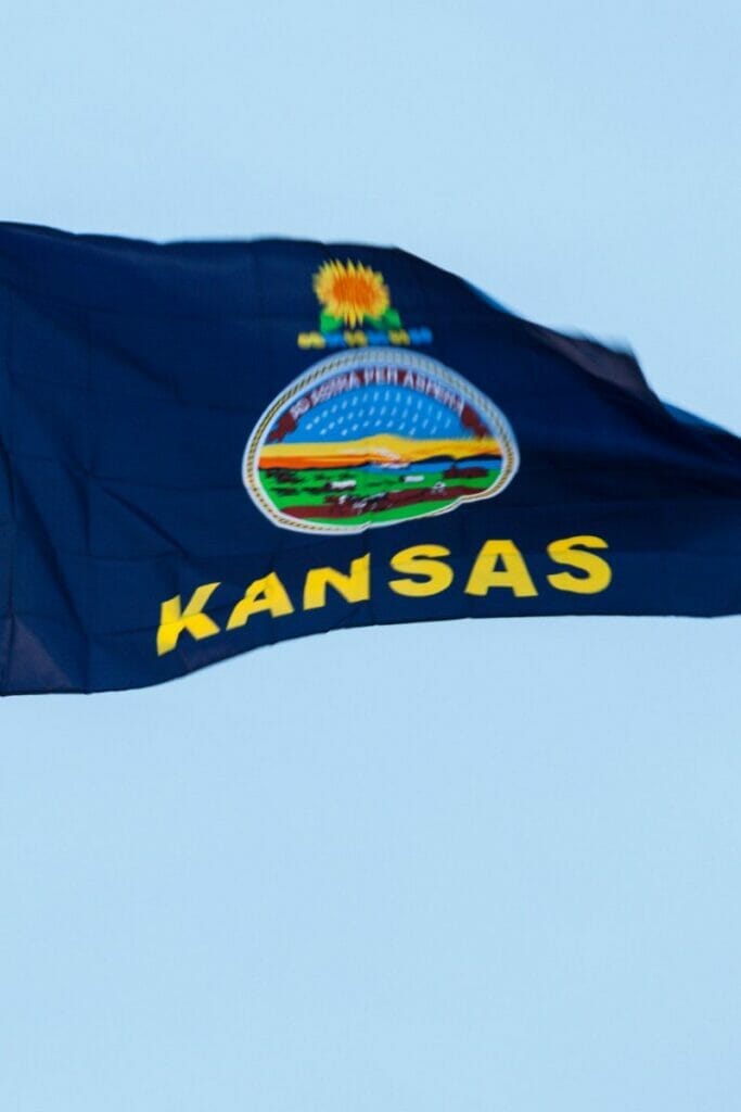 Kansas flag 