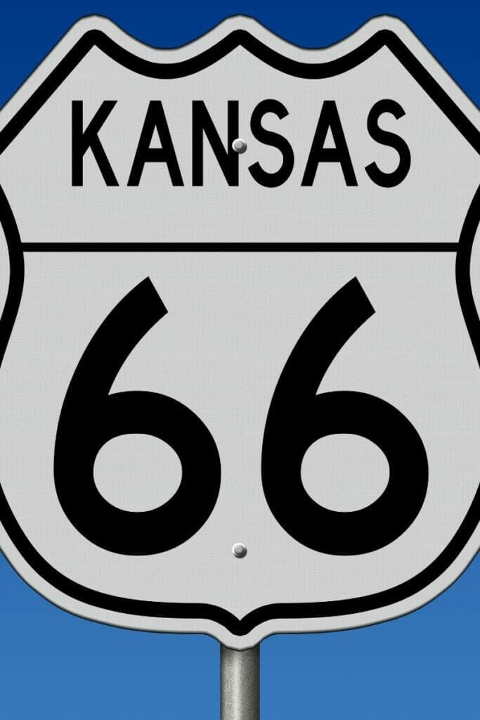 Route 66 sign 