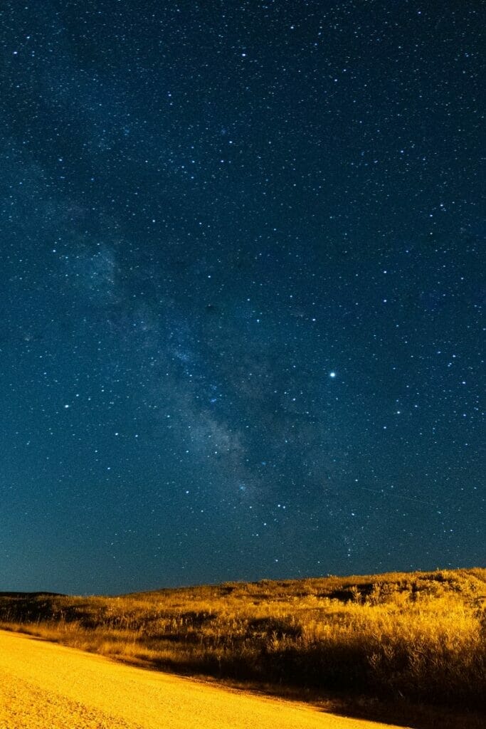 starry sky in Kansas 