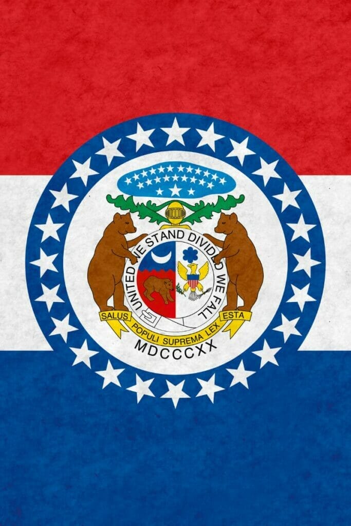 Missouri flag 