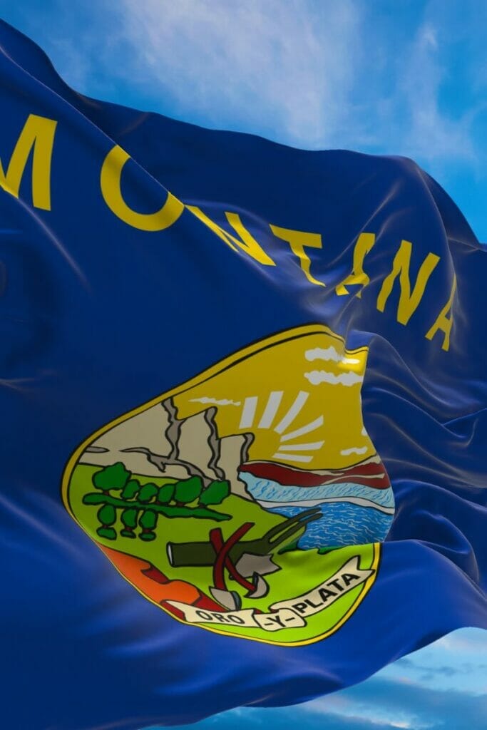 Montana flag 