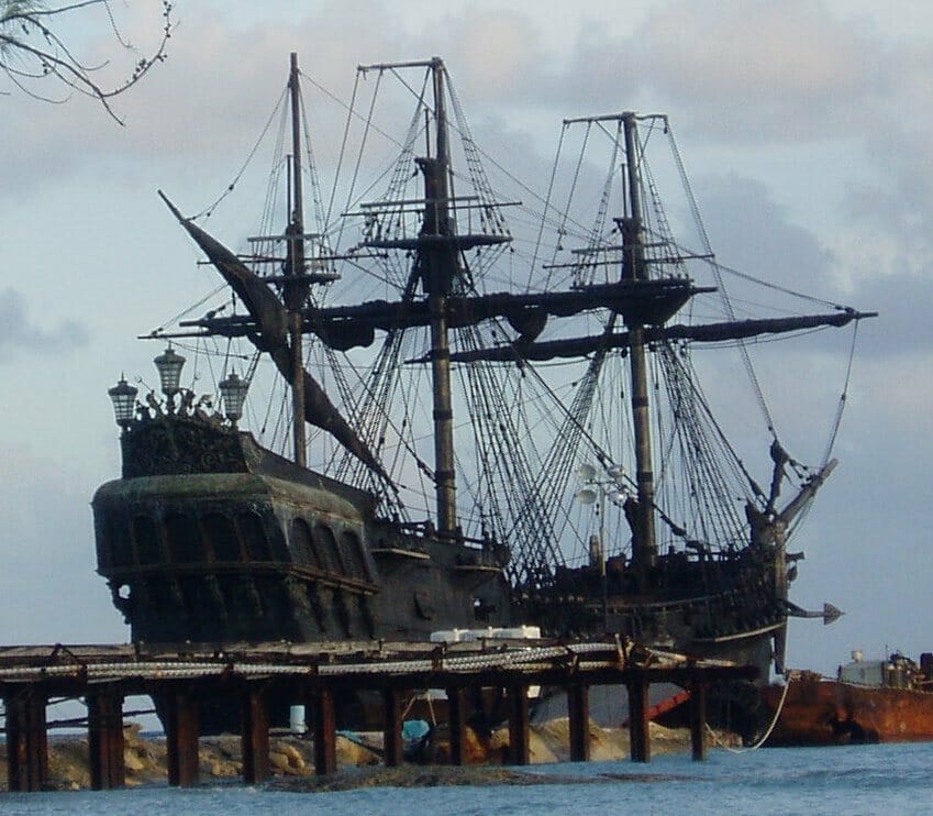 Pirates of the Caribbean ship in Alabama 