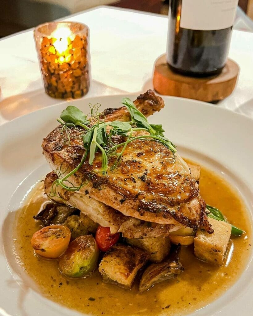 Frog Hollow Tavern dinner