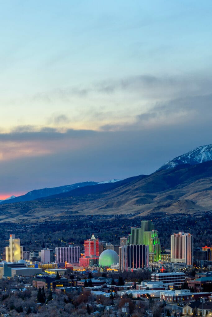 Reno cityscape