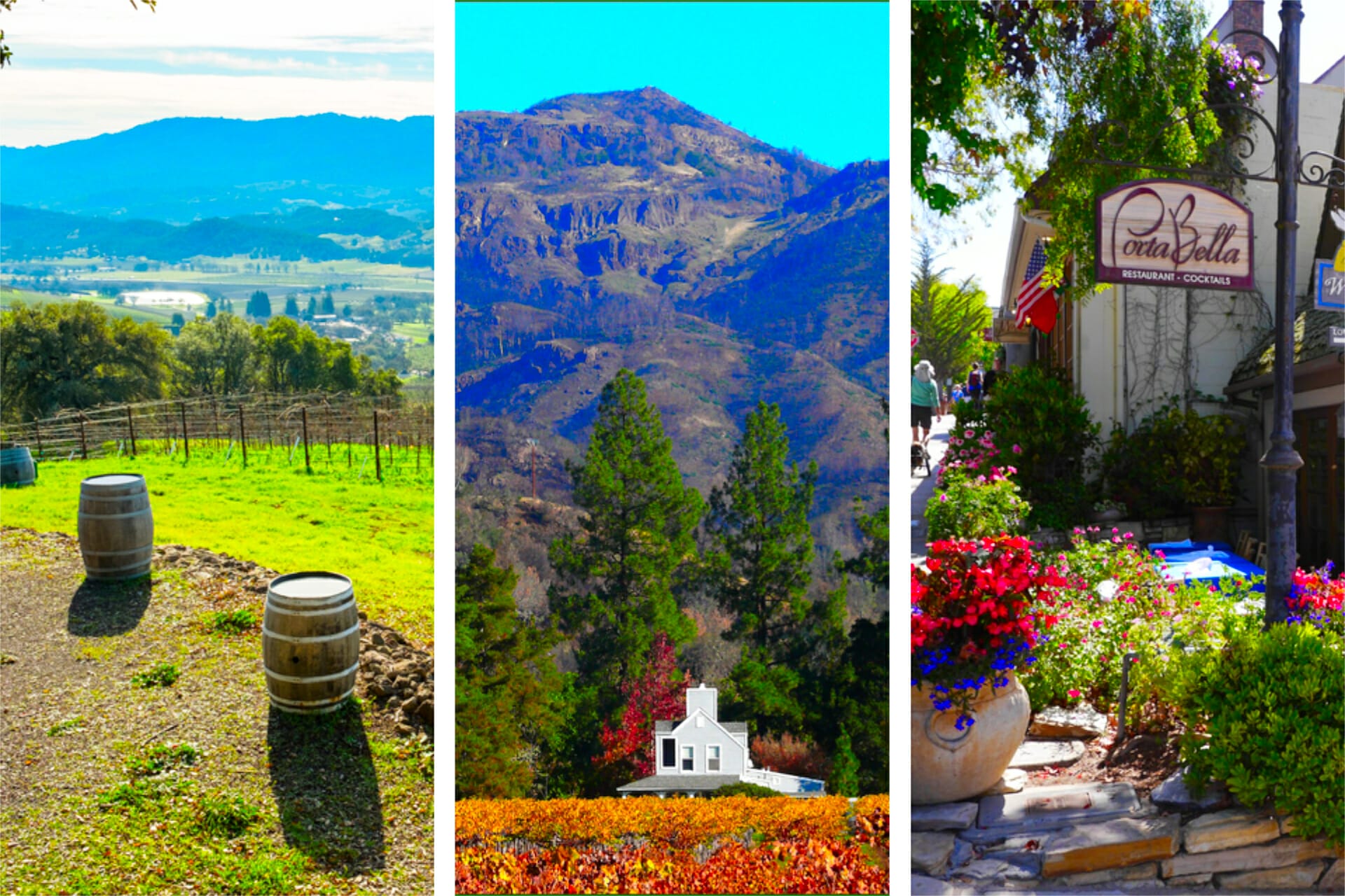 Small towns in California