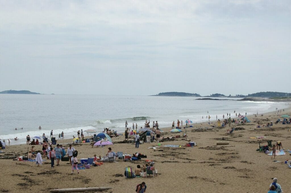 Maine beach