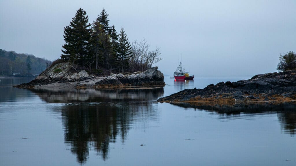 Maine lake