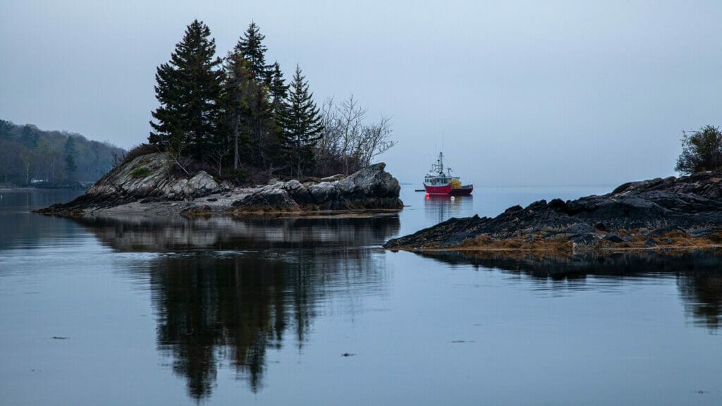 Maine lake 