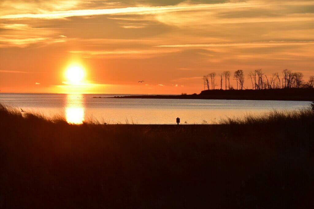 Milford sunset