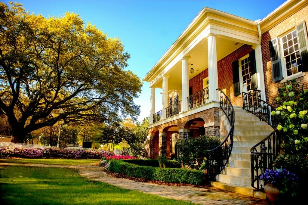Exterior of the Gorgas House Museum in Tuscaloosa