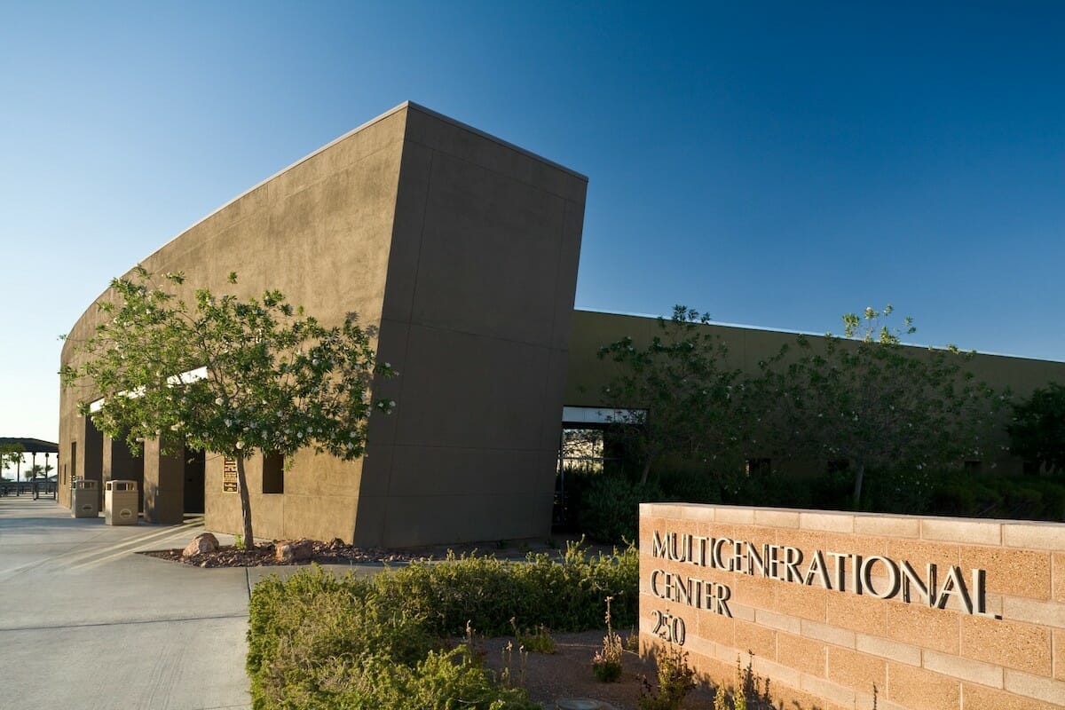 Exterior of the Henderson Multigenerational Center