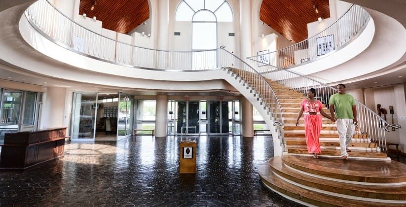 Interior of the African American Museum of Dallas