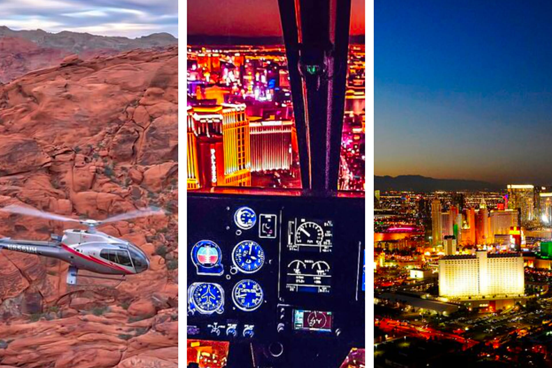 9ベストラスベガスヘリコプターツアー2024(ローカル承認!)