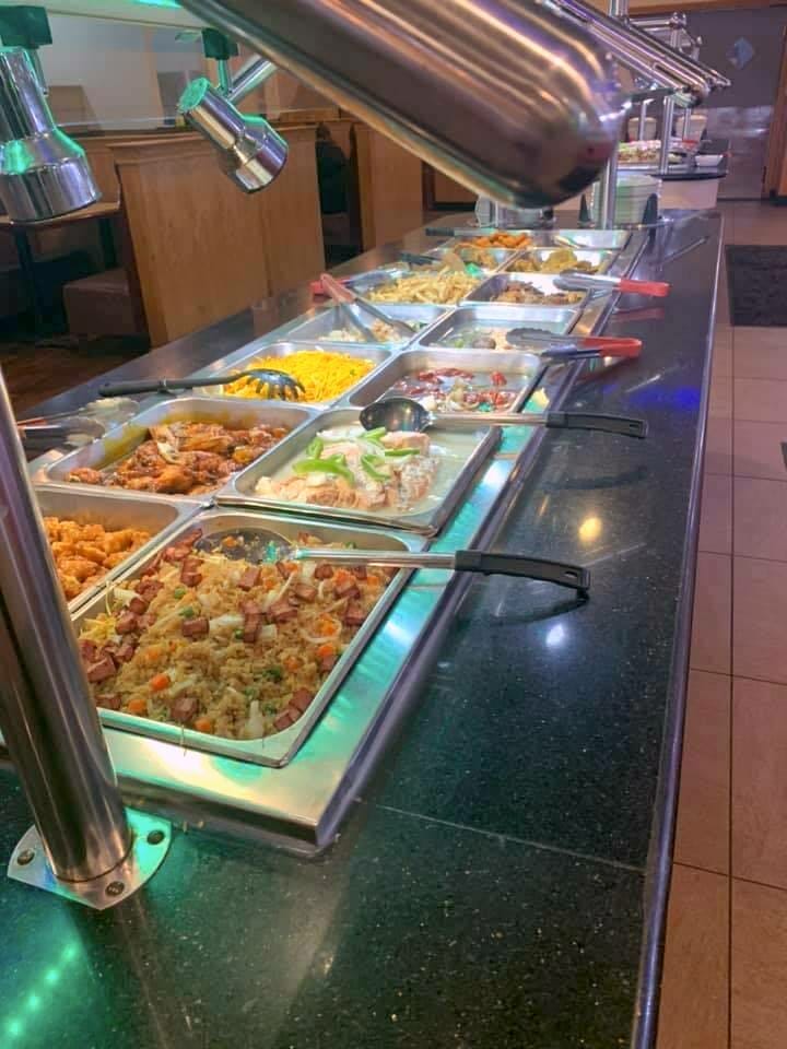 buffet table at El Palacio Buffet Orlando