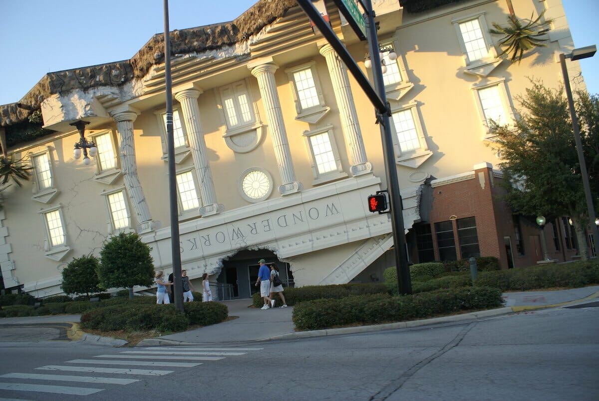 exterior of WonderWorks Orlando