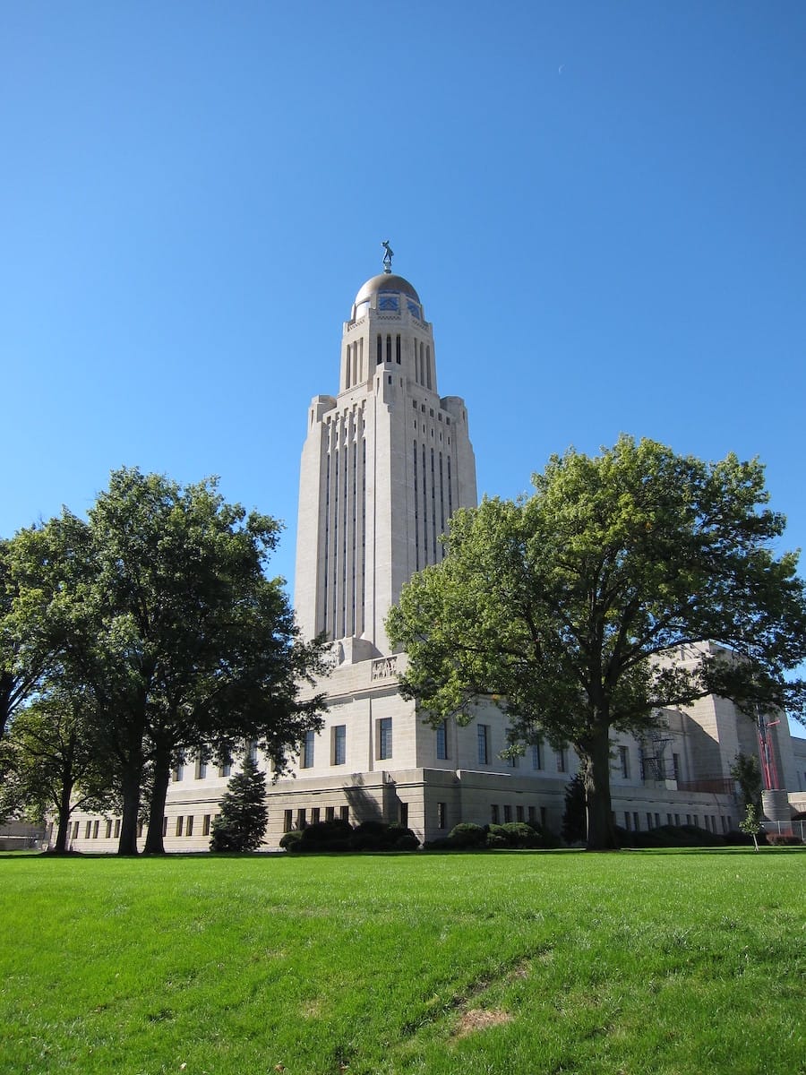 capital building in Lincoln Nebraska