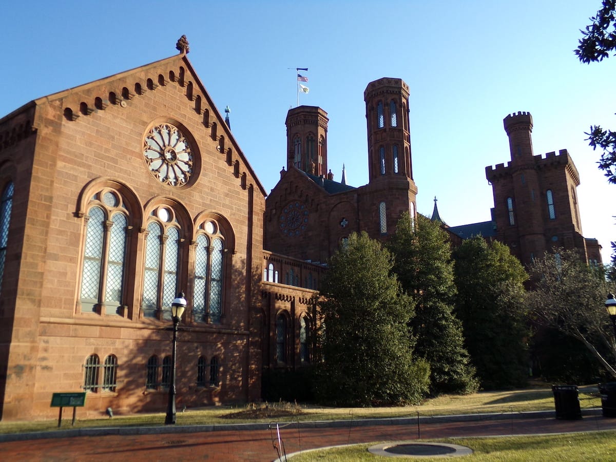 the Smithsonian Castle in Washington, D.C.