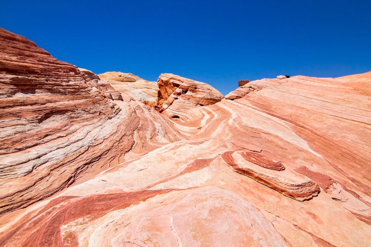 red rocks at the Valley of Fire State Park near Las Vegas Nevada